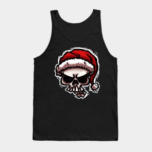 Christmas Skull Tank Top